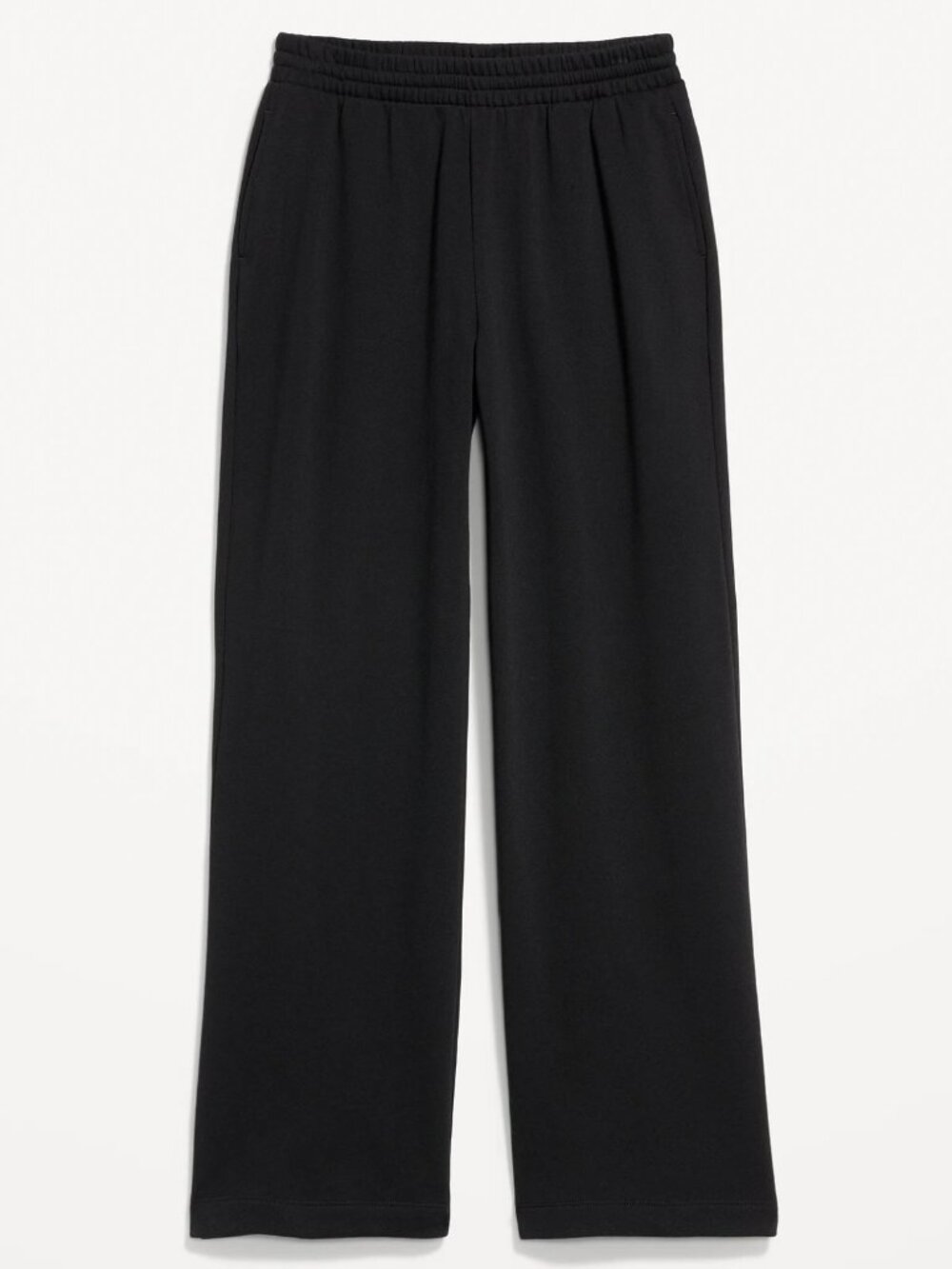 Old Navy High-Waisted SoComfy Wide-Leg Sweatpant Black Size S